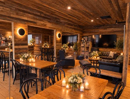 Inside The Farmhouse, home of Taproom on Tench, at The Orchard Penrith